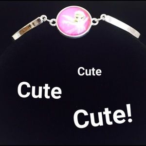 🎀NWT Pink Frozen Elsa Princess New Bracelet Gift